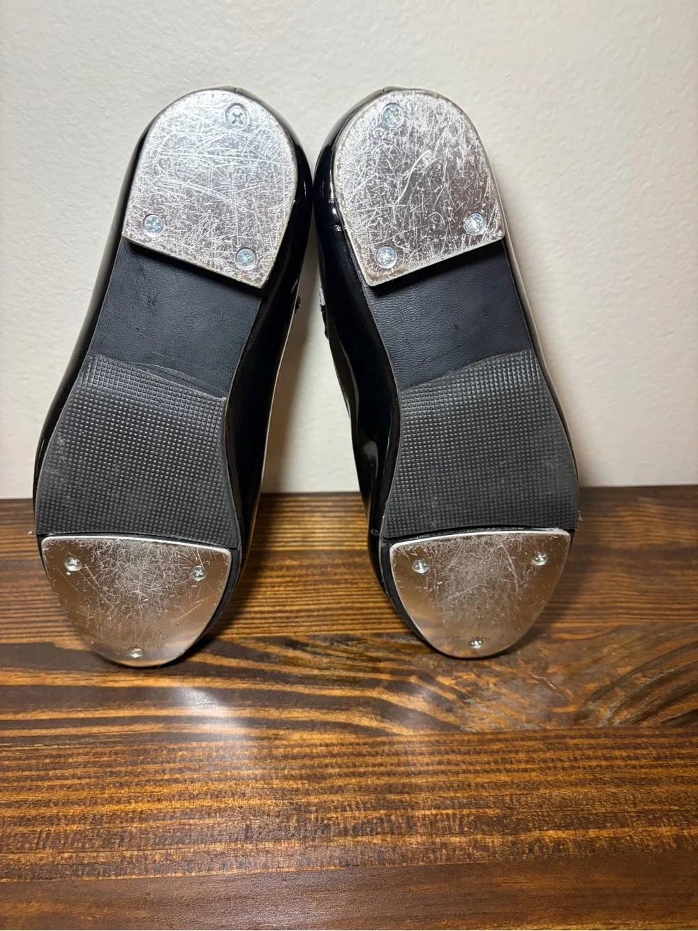Revolution Girls Black Tap Shoes